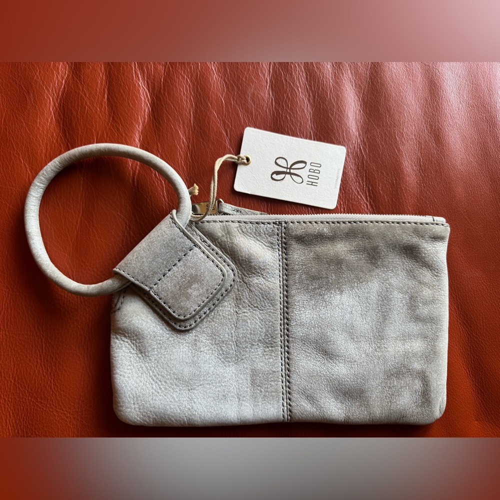 Hobo Gray Leather Women's Bag